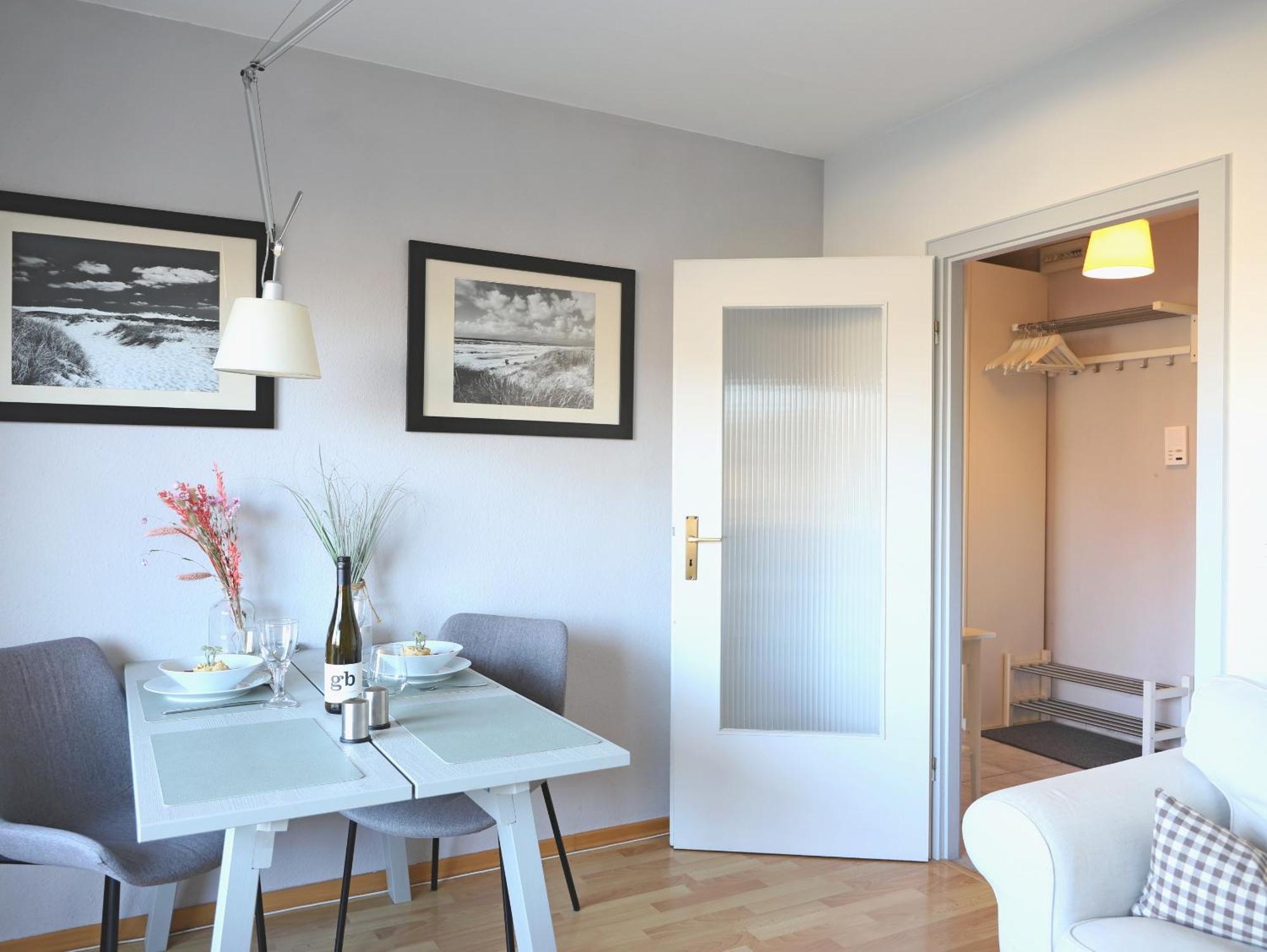 Modernes 2-Zimmer-Appartement Mit Balkon. Westerland Kültér fotó