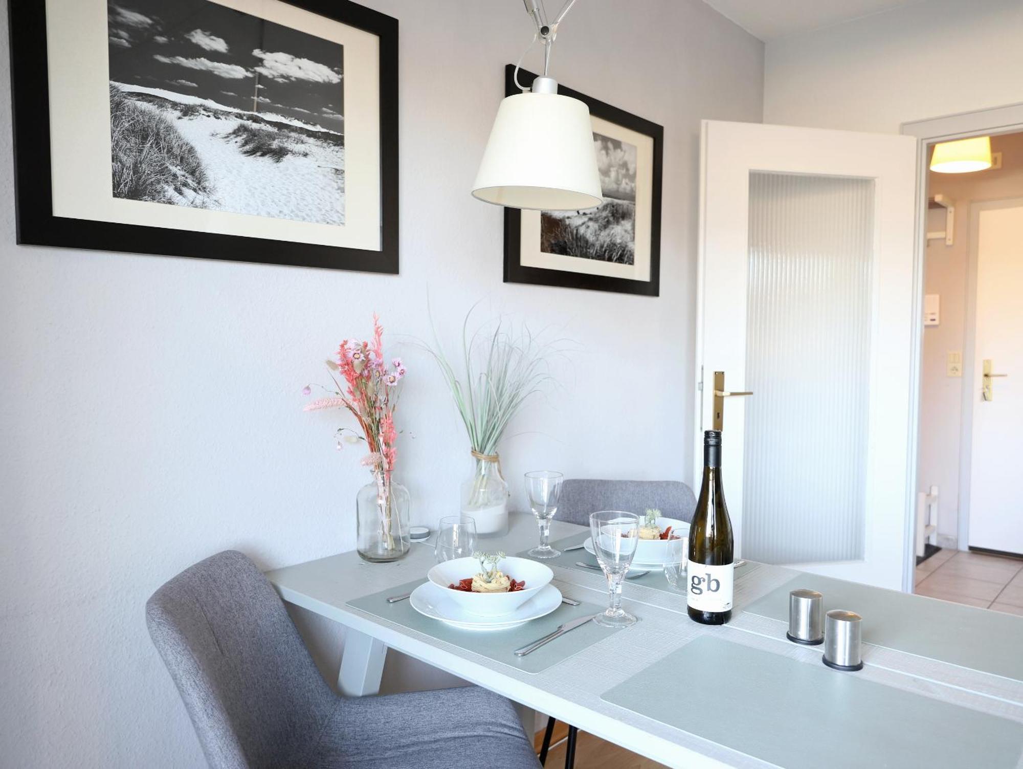 Modernes 2-Zimmer-Appartement Mit Balkon. Westerland Kültér fotó